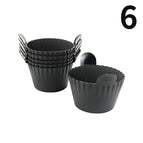 6pcs black