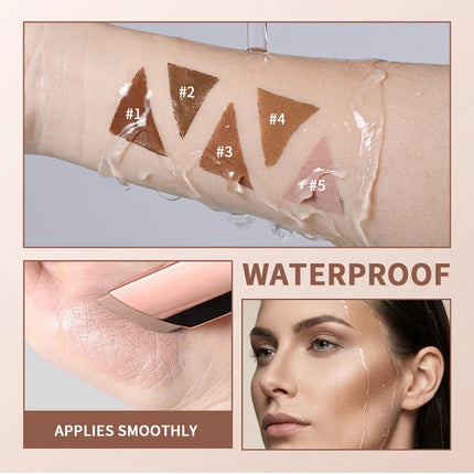 2 IN 1 Cream Bronzer And Contour Stick Waterproof Highly Pigmented Instant Depth & Dimension Contouring Face Makeup Cosmetics