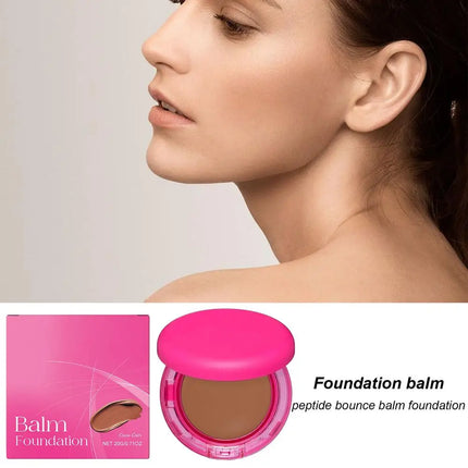 1pcs foundation makeup cream Waterproof Sweatproof Oil Control Full Coverage Foundation Makeup Cream