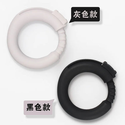 Adjustable Silicone Penis Ring – Circumcision Corrector with Delayed Ejaculation & Sperm Lock, Adult for Enhanced Erection