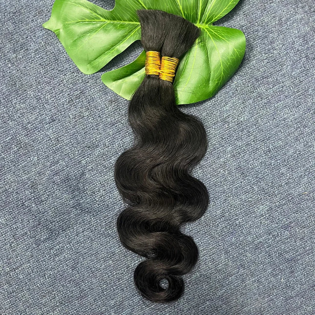 Human Braiding Hair Body Wave Bulk Human Hair 100g No Weft Human Hair Bundles For Boho Braids Brazilian Human Hair Extensions