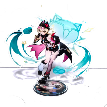 Anime Genshin Impact Figure VARKA ZIBAI Acrylic Stand Model Plate 1pc Desk Decor Standing Sign Game Fans Gift