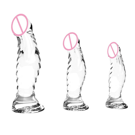Soft Realistic Dildo Penis Erotic Anal Sex Toys Gay Vagina G-spot Clitoris Vaginal Masturbators Penis Suction Cup Dick for Women