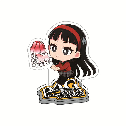 Persona 4 10cm Acrylic Stand Figures keychain Anime Chibi Game Collectible Merchandise Desktop Decoration Fan Gift