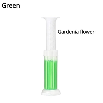 1PC Toilet Cleaner Gel Fresh Flower Toilet Gel Stamp Stops Limescale and Stains with Air Freshening Scent Deodorizing Clean