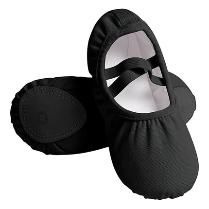 Girls Ballet Dance Shoes Soft Sole Kids Practice Slippers Non-Slip Cat Paw Gymnastics Yoga Flats Breathable Dancewear