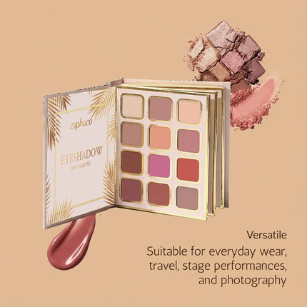 Book Style Makeup Palette Gilded Makeup Set Comprehensive Kit  Eyeshadow Blush Lipstick All in One Foldable Makeup Palette