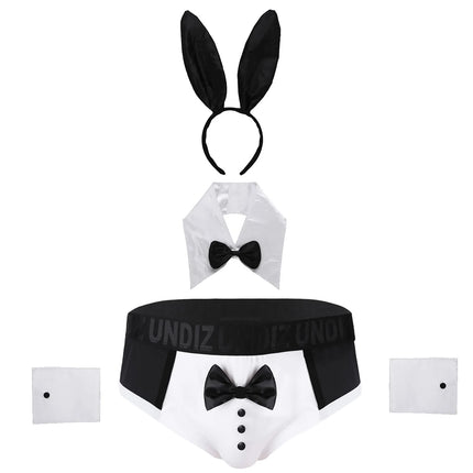 Sexy Naughty Bunny Cosplay Lingerie Set Mens Waiter Underwear Erotic Outfits Maid Porno Costumes Sexy Night Club Dance Uniform