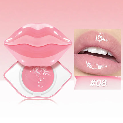 Korean Lip Sleeping Mask Overnight Hydration Repair Balm For Dry Chapped Lips Care Beauty Treatment Gel