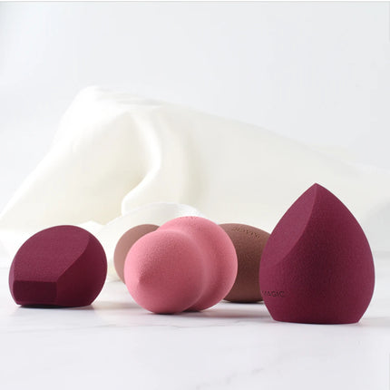 IMAGIC 10PCS/KIT Makeup Sponge Soft For Foundation Concealer Cream Wholesale Healthy Latex Smooth Wet And Dry Women Makeup Tool