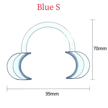 JUMTOP Dental C Shape Mouth Opener Plastic Lip Cheek Retractors Clinic Mouth Gag Orthodontic Tool