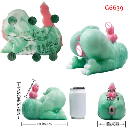 FAAK Silicone Purple Pocket Pussy Fantasy Male Masturbator Sex Toys For Men Butt Stroker Ass with Tight Viginal and Anal Chanel