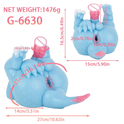 LICKER Silicone Fantasy Dragon Male Masturbator Realistic Vagina Pussy Penis Stroker Sex Toys For Men Erotic Products Adult Game