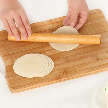 2024 New Beech Solid Wood Household Dumpling Skin Mini Rolling Pins Pin Stick Dough Baking Tool Gadgets Roller Kitchen
