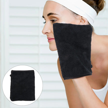 3Pcs Cleansing Gloves for Woman Soft Makeup Remover Gloves Exfoliating Face Washing Mitts Ideal Gift for Daily Shower Routine