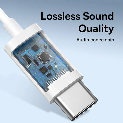 Baseus C17 Type-C Earphones In Ear Hearphone Wired Headset With Mic For Smart Phone For Xiaomi Samsung S21 S20 Cellphone Headset