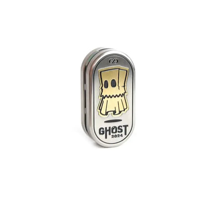 Ghost EDC Stress Relief Slider Daily-Carry Triple-Layer Magnetic Mechanical Stress Toy ADHD Anxiety Relief Toy  Adults Gifts