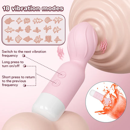 Mini AV Vibrator Female G Spot Vibration Vagina Anal Clitoris Vibrating Stimulator Dildo Vibrator Shop Adult Sex Toys for Women