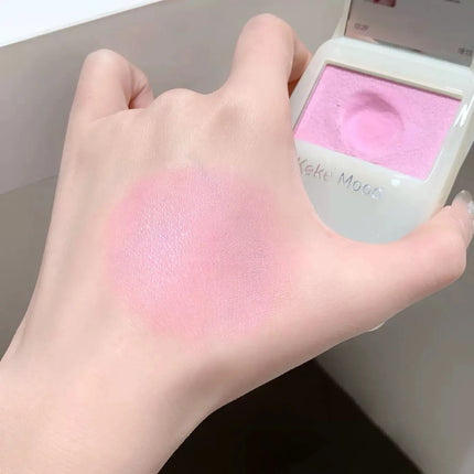 MP3 Slide Up Dough Cheek Texture Satin Powder Blusher Nude Makeup tender Naturally Rouge Powder Powder Blush Entropy Cream