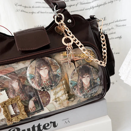 Original Daily underarm bags Versatile Messenger bags Transparent Bag for Female handbag designer bag