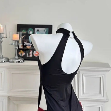 Women Lace Costume Porno Sexy Lingerie Nightgown Babydoll + Panties Sex Underwear Hot Erotic Lace Sleepwear Sex Exotic Clothes
