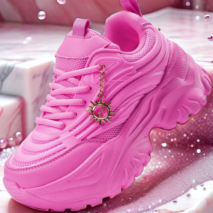 Women's four seasons outdoor sports shoes pure white water platform summer sandals soft sole cushioned running shoes for women