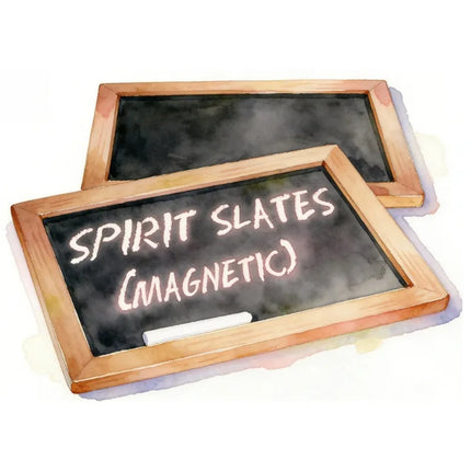 Spirit Slates Ghost Board Magnetic – Mentalism Magic Stage Prop Gimmick Accessory Illusion Gadgets Magician Black Board Trick