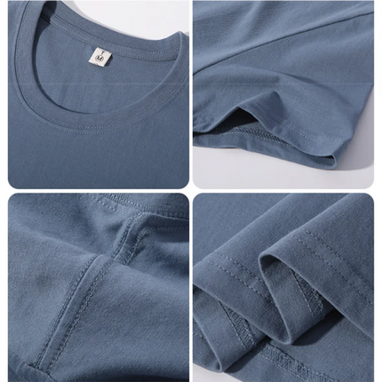 Custom T-shirt Printing Logo Image Work Clothes DIY Short Sleeved 100% Cotton Enterprise Team Culture Shirt Men Women