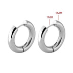 silver 1 pair / 10mm