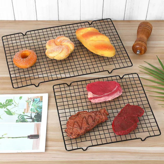1PC kitchen grill Cooking oven Baking tools Cookie Bread Pizza Cake Cooling rack Multi-purpose stainless steel food rack
