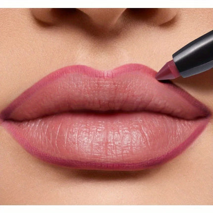 Matte Lipliner Pencil Waterproof Nude Purple Lipstick Pen Matte Velvet Lip Liner Pen Contour Make Up Sexy Lasting Lips Cosmetics