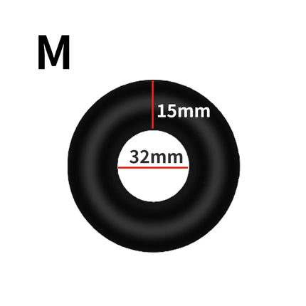 3 Sizes Silicone Cock Ring Penis Enhance Erection Ejaculation Delay Sex Toys for Men Cockring Ball Donuts Ring Sex Shop