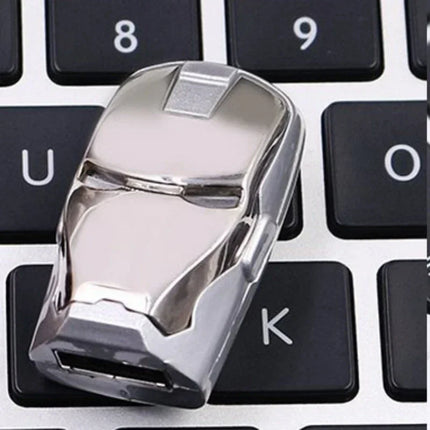 New Iron Man U Disk High Speed Usb 2.0 Flash Drive 4gb 8gb 16gb 32gb 64gb 128gb External Storage Memory Stick School Supplies Gi