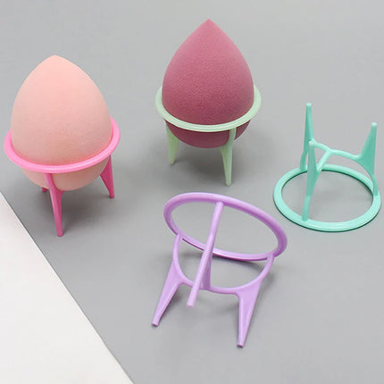 1 Pcs Beauty Sponge Drying Stand Holder Makeup Powder Puff Storage Rack Make Up Puff Rack Drying Hanger Makeup Tools