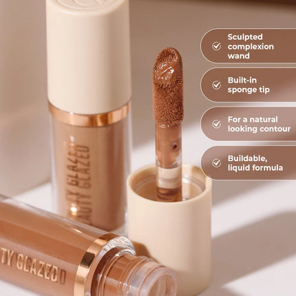 2025 Beauty Glazed 2 Color Liquid Contouring To Enhance The Facial Contour,Waterproof ,Matte,V-face Shaping Contour  Face Makeup
