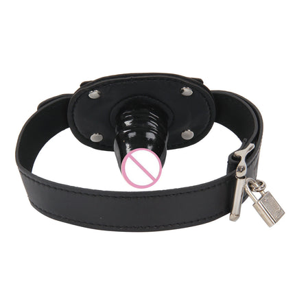 Open Mouth Gag Silicone Ball Dildo Restraint Fetish Flirting BDSM Bondage Sex Toys for Couples Adult Erotic Game Chastity Belt