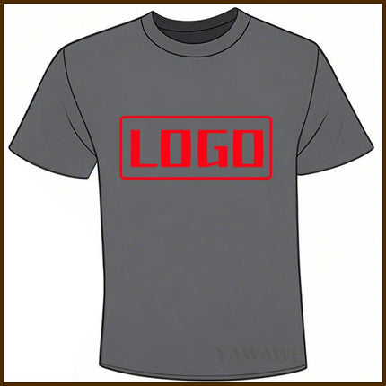 For man Text here Fashionable summer t shirt Custom Design Here Short Sleeve Daily Wear Tailor-made Oneck Rock tees Personalized