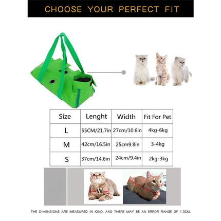 Portable Cat Backpack Pet Summer Outing Foldable Grab Bite Fixed Cat Bag Pet Supplies Transporte Pet Cat Handbag Cat Travel Bags