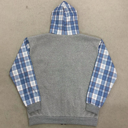Street Trendy Harajuku Versatile Retro Ins Color blocked Autumn/Winter New Hooded Zipper Hoodie Fashion Y2k Clothing