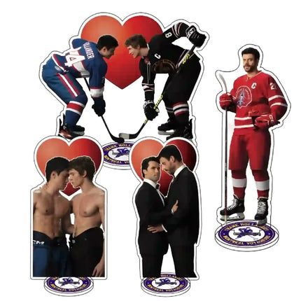 15cm Heated Rivalry Anime Acrylic Stand & Keychain HD Print Daily Style Desktop Decor Bag Charm Fans Gift