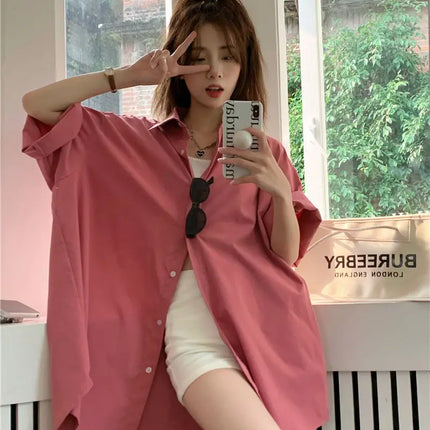 XEJ Elegant and Youthful Women's Blouses Oversize Shirts Women's Summer Clothing Spring 2022 Short-Sleeve Youth Blouses