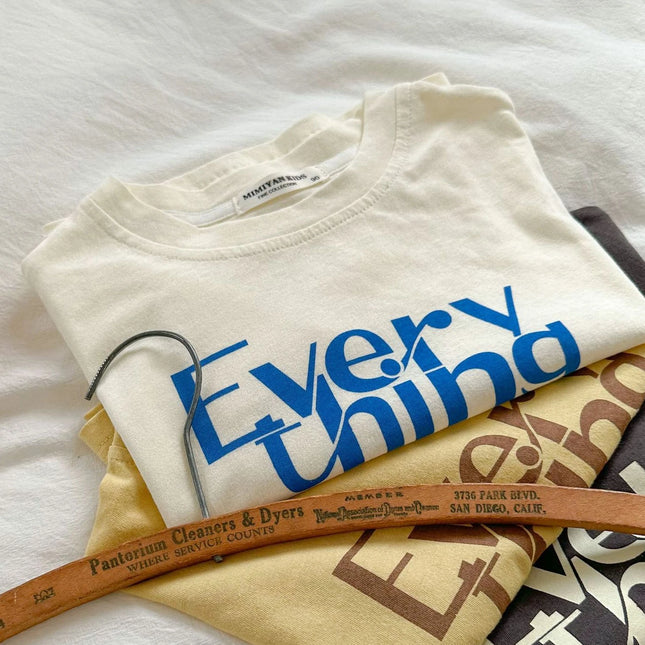 2025 Summer Baby Cute Letter Print T Shirts For Boys Girls Children Short Sleeve T-Shirts Infant Kids Loose Casual Top Clothes