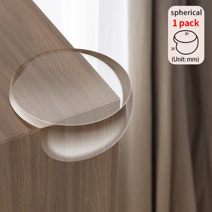 Soft Corner Protectors- Pre-Taped Rubber Edge Guards with Adhesive Strips, Furniture Bumpers for Fireplace Table Stairs Cabinet