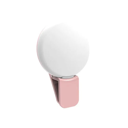 Mini Small Q Phone Selfie Light LED Fill Light for Portable Beauty Flash for Selfies Vlog Live Streaming Pocket