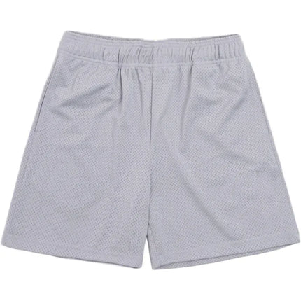 Basic Mesh Shorts Muscle Fitness Shorts Mesh Quick-drying Breathable Sports Basketball Shorts Running No Logo Gym Mesh Shorts