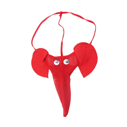 Sexy Men's G String Stylish Elephant Bulge Pouch Men Thong Elastic Erotic Lingerie Tanga Hombre Gay Underwear