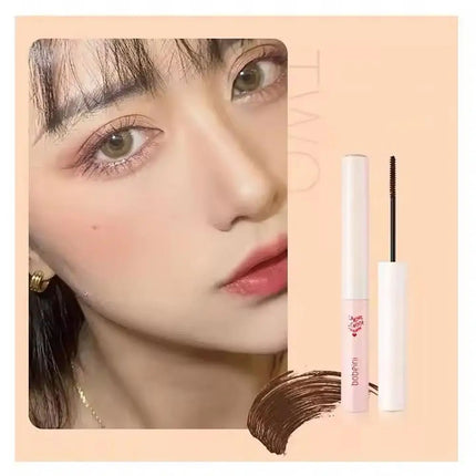 1.5g Waterproof Mascara with Ultra-Fine Brush - Lash Lengthening, Curling & All-Day Smudge-Proof for Natural Everyday Makeup
