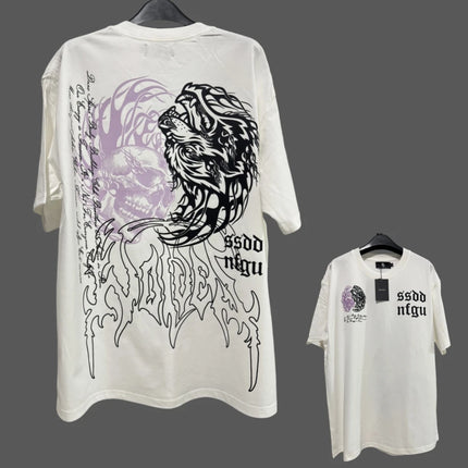 JAPAN BUSHIDO Anime Printed Men T-shirt City Fitness Training Sportswear Loose Casual Crewneck Men's T Shirts Couples Cotton Tee