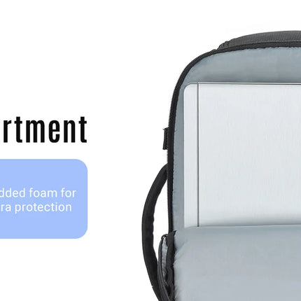LIGHT FLIGHT Travel Backpack for Men TSA Large Airplane Cabin Backpack Lightweight Waterproof Laptop Backpack Urban Style