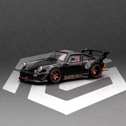 New In Stock Fg 1:64 Porsche 911 Rwb 930 Alloy Miniature Diecast Model Porshce Sports Rauh Welt Car Toys Kids Gift